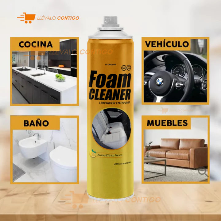 FOAM CLEANER® ESPUMA LIMPIADORA